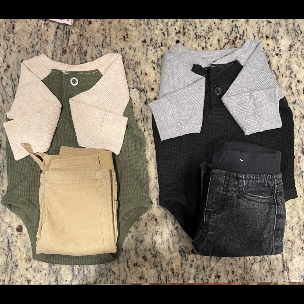 2 Baby boy 2 piece sets